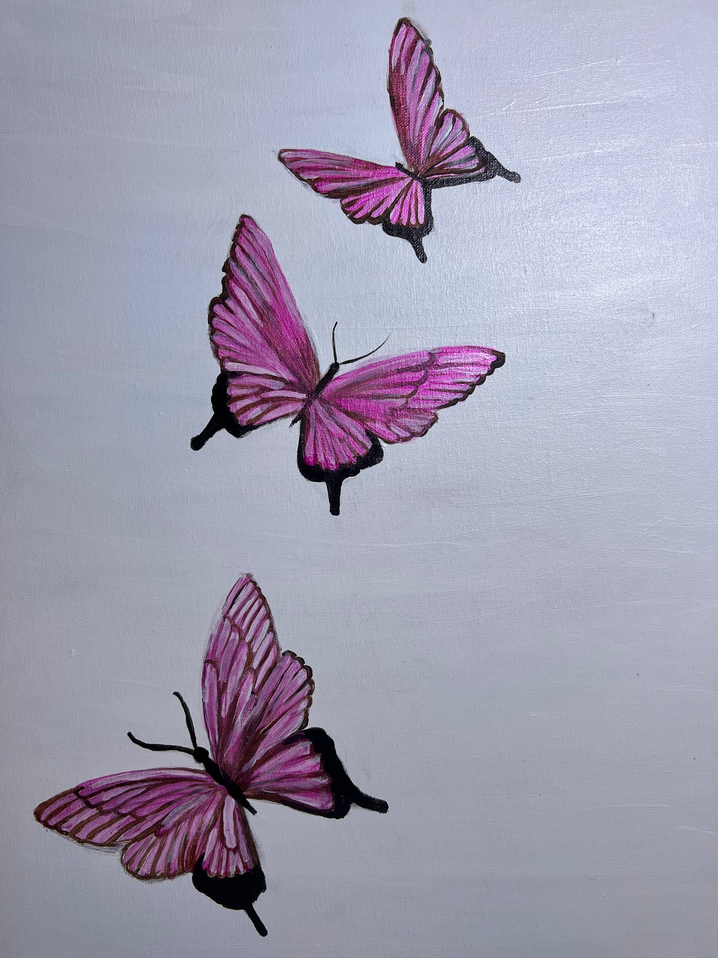 Pink Butterfly Print