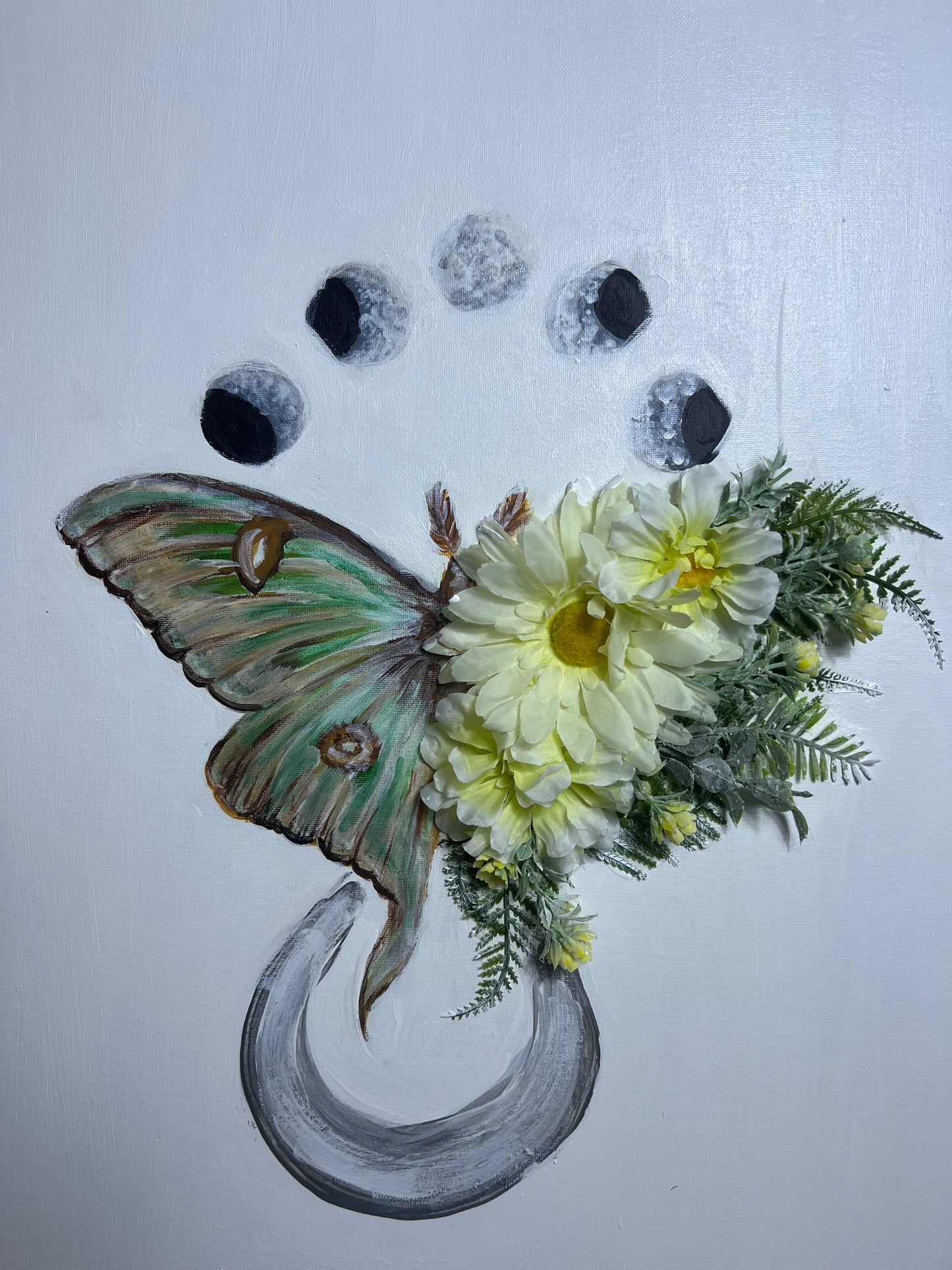 Emerald Luna Moth Print